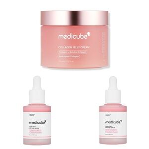 New Medicube BUNDLE PDRN Peptide Serum & Collagen Jelly Cream